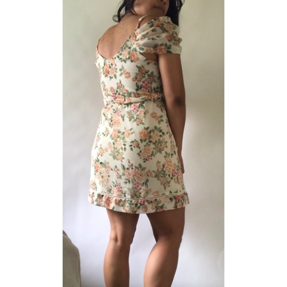 See Thru Soul Floral Dress Size Medium - Picture 2 of 4